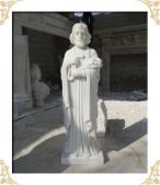MARBLE RELIGIOUS STATUE, LRE - 020