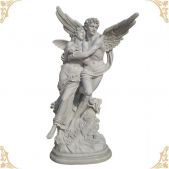 MARBLE RELIGIOUS STATUE, LRE - 026