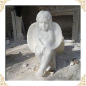 MARBLE RELIGIOUS STATUE, LRE - 027