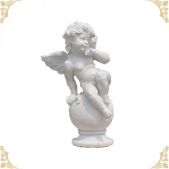 MARBLE RELIGIOUS STATUE, LRE - 035