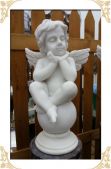 MARBLE RELIGIOUS STATUE, LRE - 039