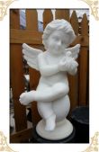 MARBLE RELIGIOUS STATUE, LRE - 042