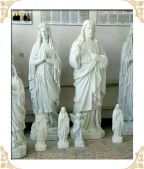 MARBLE RELIGIOUS STATUE, LRE - 048