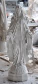 MARBLE RELIGIOUS STATUE, LRE - 043