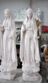 MARBLE RELIGIOUS STATUE, LRE - 049