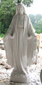 MARBLE RELIGIOUS STATUE, LRE - 064