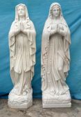 MARBLE RELIGIOUS STATUE, LRE - 066