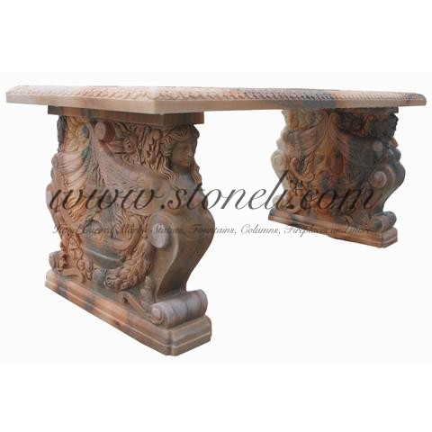 MARBLE TABLE & CHAIR