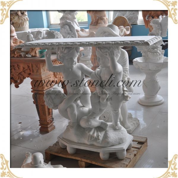 MARBLE TABLE and CHAIR