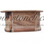 MARBLE TABLE and CHAIR, LTA - 012