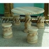 LTA - 013, MARBLE TABLE and CHAIR
