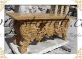 MARBLE TABLE and CHAIR, LTA - 041
