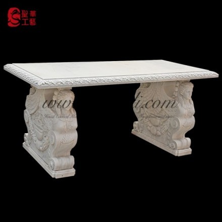 MARBLE TABLE and CHAIR, LTA - 043